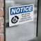 Signmission No Idling Turn Off Engine And Chock Wheels OSHA Notice Sign, Vinyl Decal, 7in W x 5in L, 2PK OS-2PACK-NS-D-57-L-16139 - alternate 5